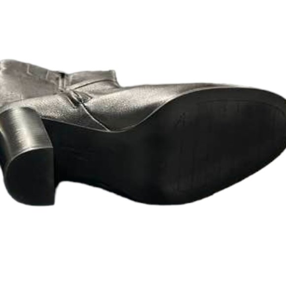 Kenneth Cole New York Tall Genuine Leather Boots Black - size 8.5 - Picture 15 of 16